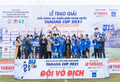 U13 PVF đăng quang ngôi vô địch Yamaha Cup 2021