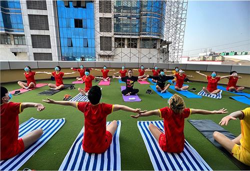 Đội tuyển nữ Việt Nam hồi phục thể lực sẵn sàng cho việc giành vé đến World Cup