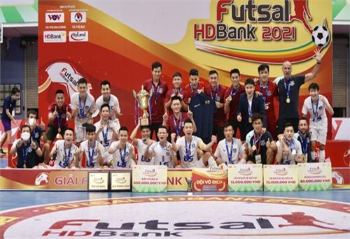 Thái Sơn Nam bảo vệ thành công ngôi vô địch giải Futsal