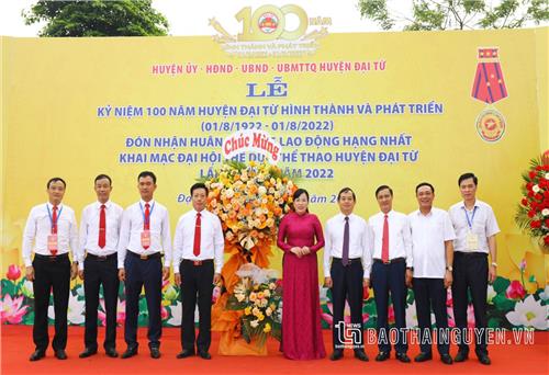 [Trực tuyến]: Lễ kỷ niệm 100 năm huyện Đại Từ hình thành và phát triển