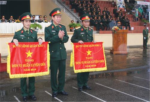 Quân khu 1: Ra quân huấn luyện năm 2011