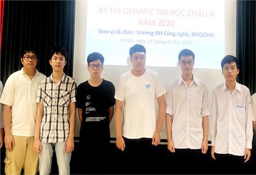 6/6 học sinh Việt Nam giành huy chương tại Olympic Tin học Châu Á