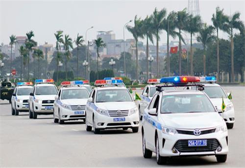 Dàn xế khủng chống bạo động của Công an TP Hà Nội