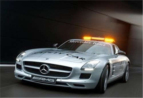 Mercedes-Benz SLS AMG là xe an toàn ở giải F1