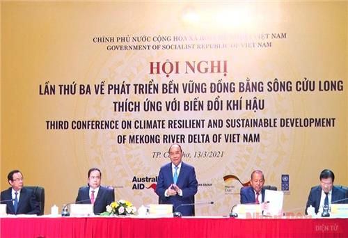 Thủ tướng Nguyễn Xuân Phúc chủ trì Hội nghị về phát triển bền vững vùng ĐBSCL