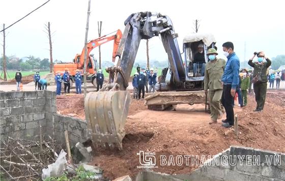 TP. Sông Công quyết liệt giải phóng mặt bằng các dự án