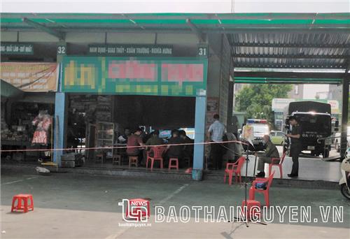 Một người bị đâm trọng thương tại Bến xe khách trung tâm TP. Thái Nguyên
