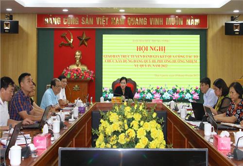 Ngành tổ chức xây dựng Đảng: Làm tốt công tác tham mưu quản lý, tổ chức bộ máy
