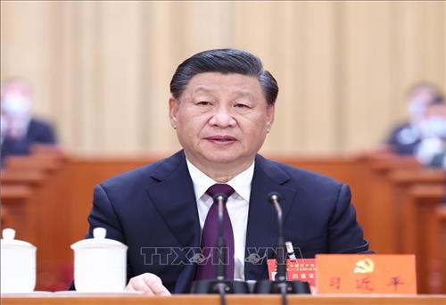 Tổng Bí thư Nguyễn Phú Trọng gửi điện chúc mừng đồng chí Tập Cận Bình tái cử Tổng Bí thư Đảng Cộng sản Trung Quốc
