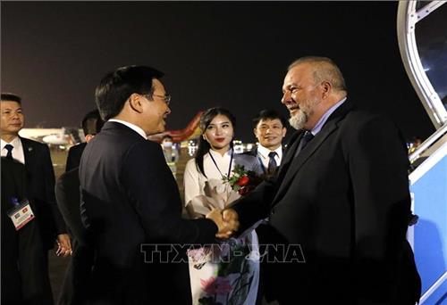 Thủ tướng Cuba Manuel Marrero Cruz thăm hữu nghị chính thức Việt Nam