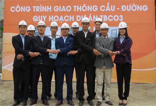 Khởi công xây dựng công trình cầu và đường quy hoạch Dự án TBCO RIVER SIDE Thái Nguyên
