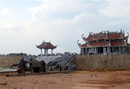 Giải phóng mặt bằng 14ha thực hiện các dự án