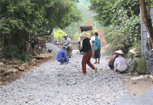 Phú Lương: Gần 1,9 tỷ đồng duy tu, sửa chữa đường Đu - Yên Lạc