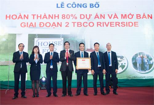 Công bố hoàn thành 80 % dự án và mở bán giai đoạn 2 TBCO RIVERSIDE