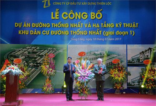 Lễ công bố Dự án khu dân cư Thống Nhất