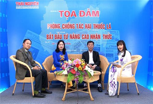 Tọa đàm: Phòng, chống tác hại thuốc lá - Bắt đầu từ nâng cao nhận thức