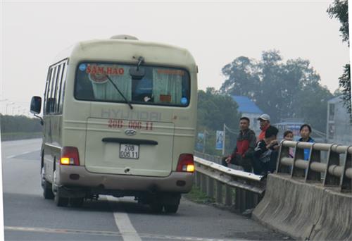 Nhiều trường hợp vi phạm trật tự an toàn giao thông trên đường cao tốc