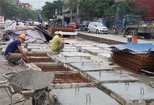 Thi công cầu Tân Long đạt 90% khối lượng công trình
