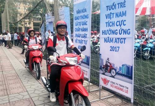 Phát động học sinh, sinh viên hưởng ứng “Tháng hành động an toàn giao thông”