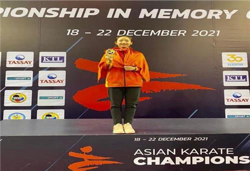 Việt Nam giành 3 Huy chương vàng tại Giải vô địch karatedo châu Á 2021