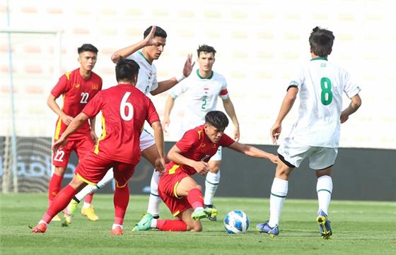 U23 Việt Nam cầm hòa U23 Iraq ở trận ra quân U23 Dubai Cup 2022