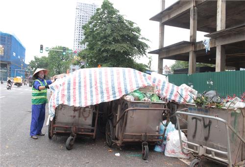 TP. Thái Nguyên: Khắc phục sự cố ngập đường vào bãi rác Đá Mài