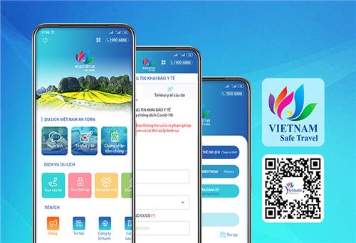 Tích hợp “Tờ khai y tế” trên ứng dụng “Du lịch Việt Nam an toàn”