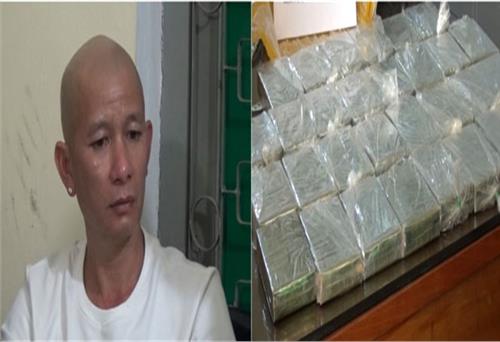 Vận chuyển 30 bánh heroin từ Điện Biên về xuôi tiêu thụ