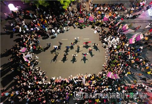 Sôi động lễ hội đường phố tại TP. Thái Nguyên