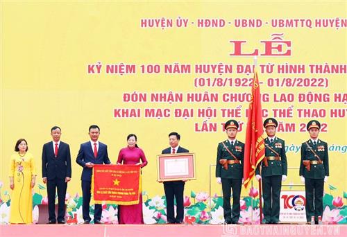 Huyện Đại Từ long trọng tổ chức Lễ kỷ niệm 100 năm hình thành và phát triển