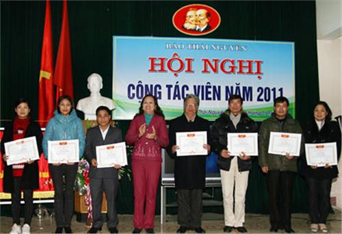 Báo Thái Nguyên: Hội nghị cộng tác viên năm 2011