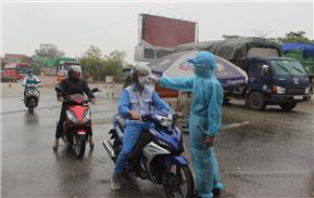 Thái Nguyên: Nâng mức kiểm soát tại vùng giáp ranh