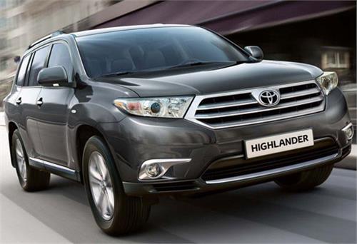Toyota Highlander 2011 trình làng vào tháng 9