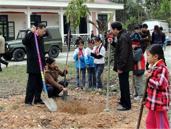 Võ Nhai phát động Tết trồng cây