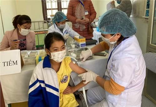 Bắc Kạn tiêm vaccine phòng COVID-19 cho trẻ em