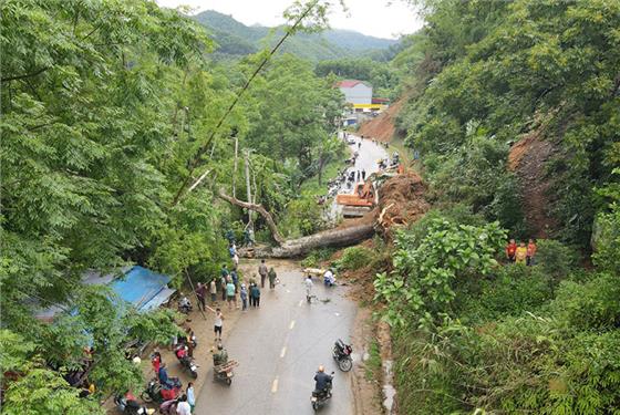 Mưa lũ gây nhiều thiệt hại tại Bắc Kạn