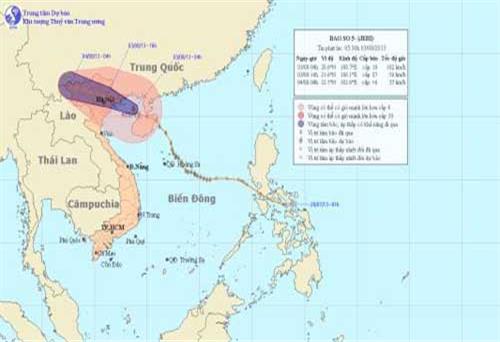 Công điện về khẩn trương khắc phục hậu quả bão số 5 và ứng phó mưa lũ