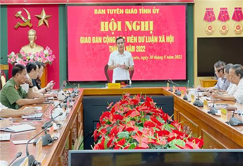 6 vấn đề cần nắm bắt dư luận xã hội