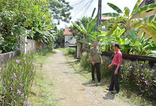 Gỡ khó trong phát triển đảng là trưởng xóm