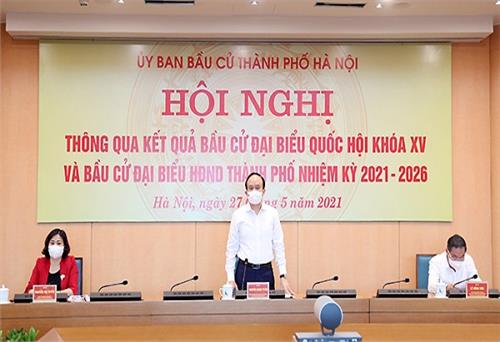 Hà Nội công bố danh sách 95 đại biểu HĐND nhiệm kỳ 2021-2026