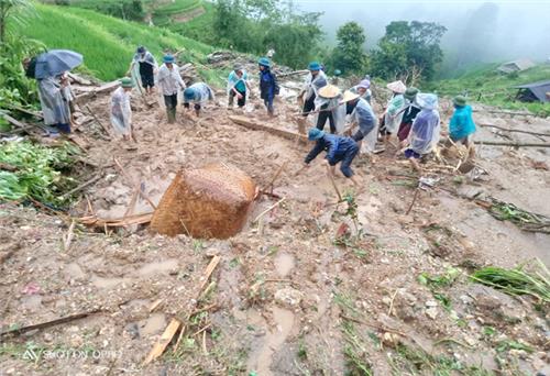 Hà Giang: Mưa lũ, sạt lở đất khiến 3 người thương vong, ngập úng trên diện rộng