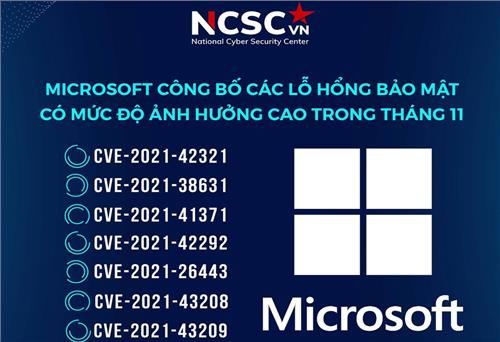 Các lỗ hổng bảo mật trong Microsoft cho phép tấn công từ xa