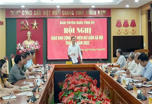 Các vấn đề lớn cần nắm bắt dư luận xã hội