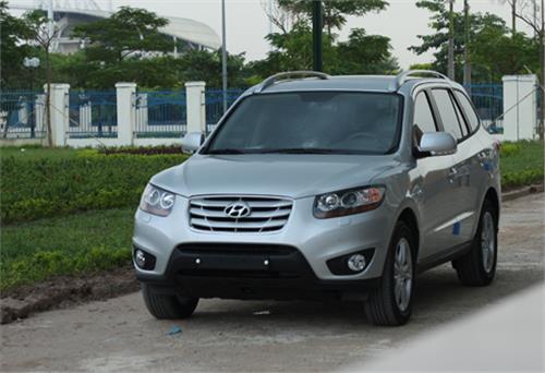 Những điểm mới trên Hyundai Santa Fe 2011
