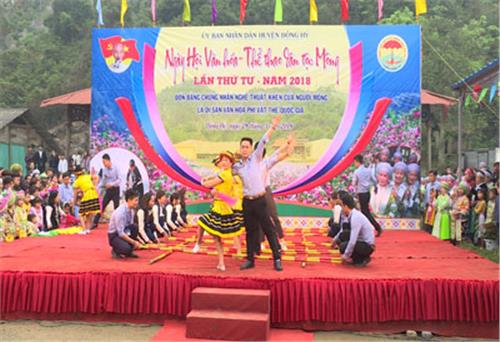 Hàng nghìn người tham dự Ngày hội Văn hóa - Thể thao dân tộc Mông huyện Đồng Hỷ