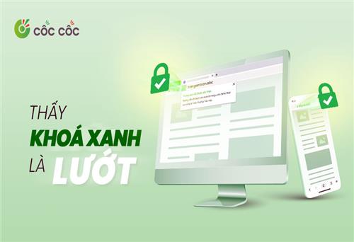 Cốc Cốc giúp người dùng định danh trang web được xác thực