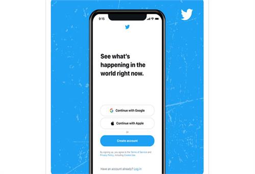 Twitter đã cho phép đăng nhập bằng tài khoản Google và Apple ID
