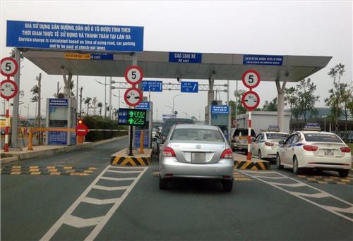 Mức thu mới đối với ô tô ra, vào sân bay