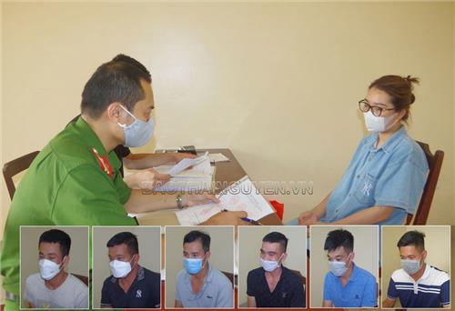 Thái Nguyên: Bắt giữ 7 đối tượng làm giả con dấu và phiếu xét nghiệm PCR