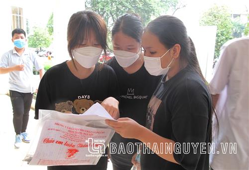 Hoàn thành kỳ thi tuyển sinh vào Trường THPT Chuyên Thái Nguyên